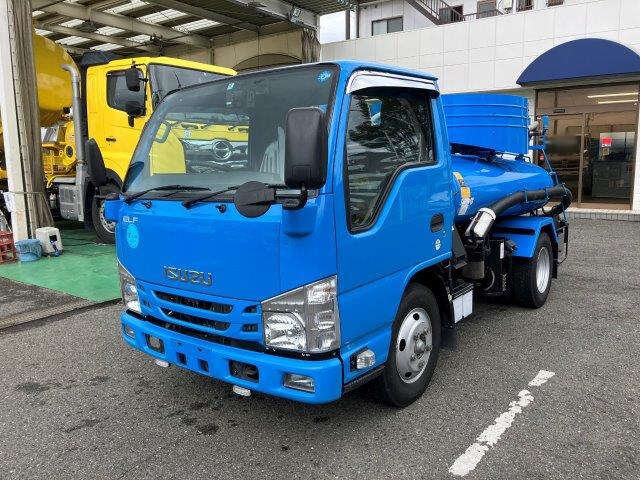 いすゞ エルフ 小型 タンク車 バキューム TPG-NKR85AN