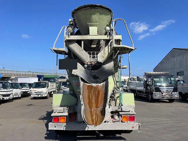 アサヒトーイ, ミキサートラック, ブリキ, 中古, 破損あり