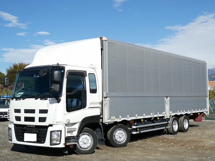 いすゞ ギガ 大型 ウイング エアサス ベッド｜画像1