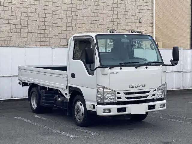 いすゞ エルフ 小型 平ボディ TRG-NJS85A H27の中古トラック画像2