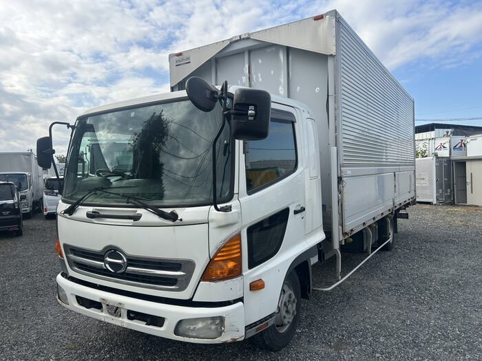 日野 レンジャー 中型 ウイング ベッド BKG-FD7JLYA｜画像1