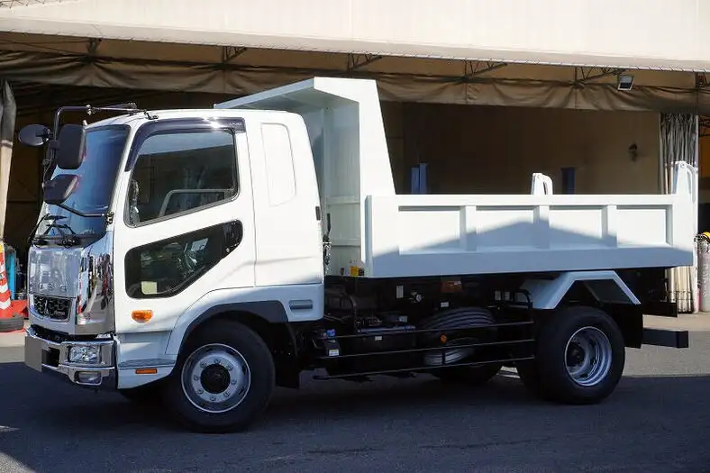三菱 ファイター 中型/増トン ダンプ ベッド 2KH-FK62FZの中古トラック画像1