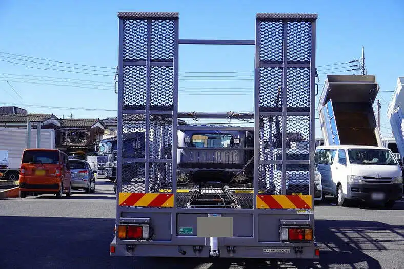 いすゞ エルフ 小型 車両重機運搬 ラジコン フックインの中古トラック画像3