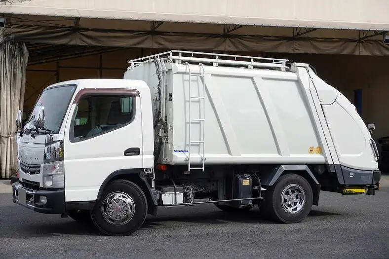 三菱 キャンター 小型 パッカー車 プレス式 TKG-FEB90の中古トラック画像1