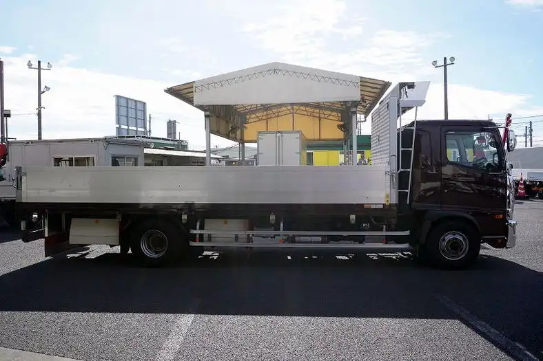 日野 レンジャー 中型/増トン 平ボディ アルミブロック エアサスの中古トラック画像2