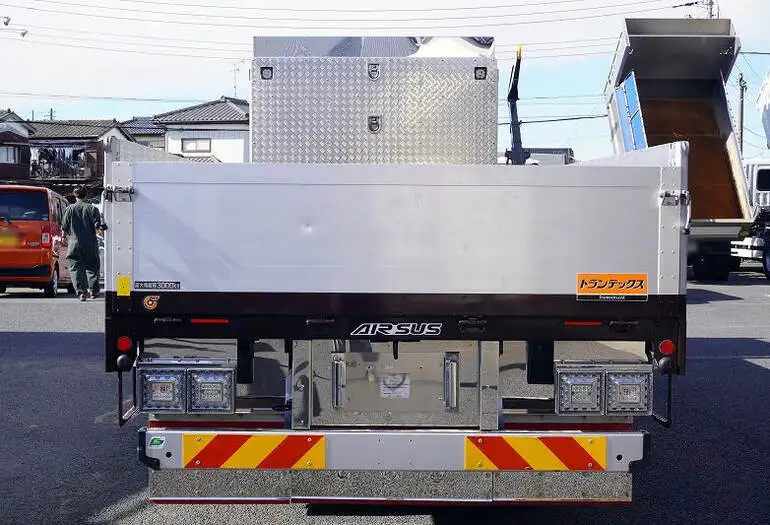 日野 レンジャー 中型/増トン 平ボディ アルミブロック エアサスの中古トラック画像3