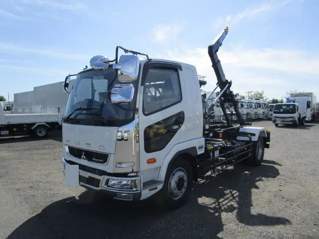 三菱 ファイター 中型/増トン アームロール ツインホイスト ベッドの中古トラック画像7