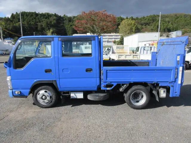 いすゞ エルフ 小型 平ボディ Wキャブ パワーゲートの中古トラック画像5