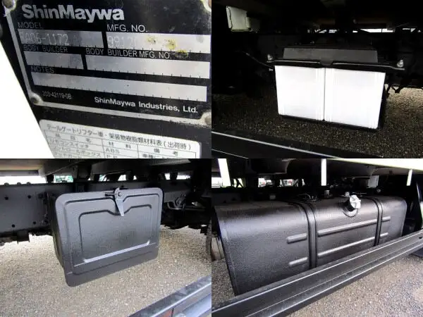 日野 デュトロ 小型 平ボディ パワーゲート 床鉄板の中古トラック画像14