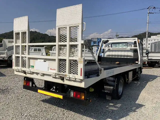いすゞ エルフ 小型 車両重機運搬 ラジコン ウインチの中古トラック画像2