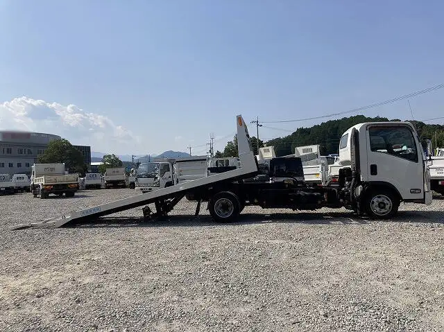 いすゞ エルフ 小型 車両重機運搬 ラジコン ウインチの中古トラック画像4