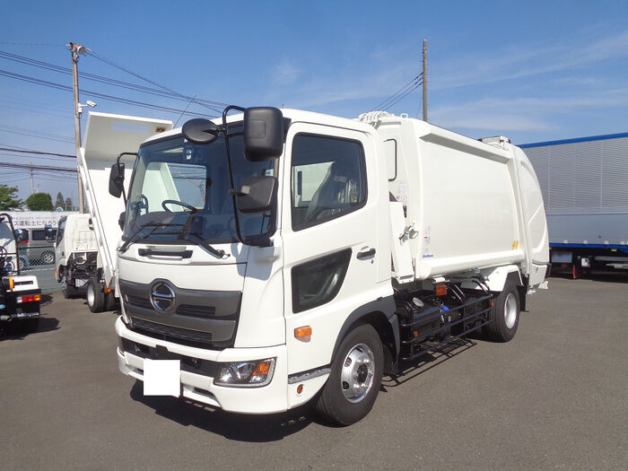 日野 レンジャー 中型/増トン パッカー車(塵芥車) プレス式 2KG-GC2ABA｜画像1