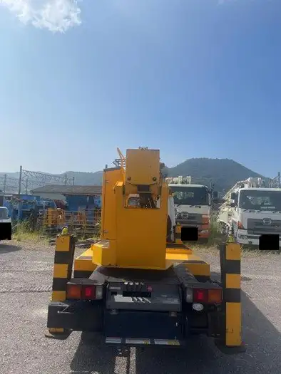 三菱 キャンター 小型 高所・建柱車 高所作業車 PA-FE73DC改の中古トラック画像3
