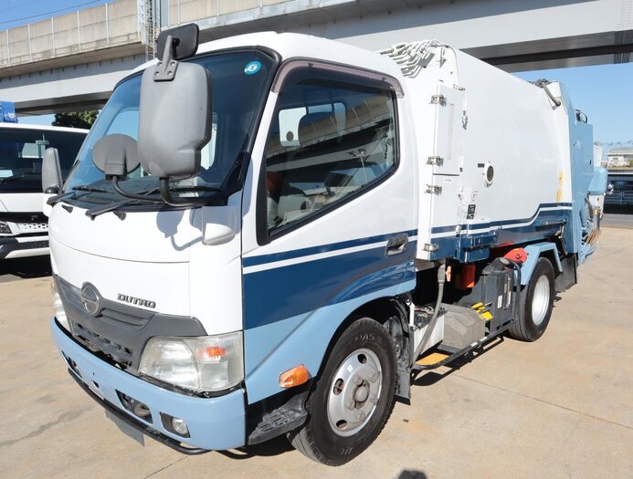 日野 デュトロ 小型 パッカー車 プレス式 TKG-XZU600X｜画像1