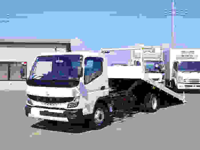 三菱 キャンター 小型 車両重機運搬 ラジコン ウインチ｜画像1