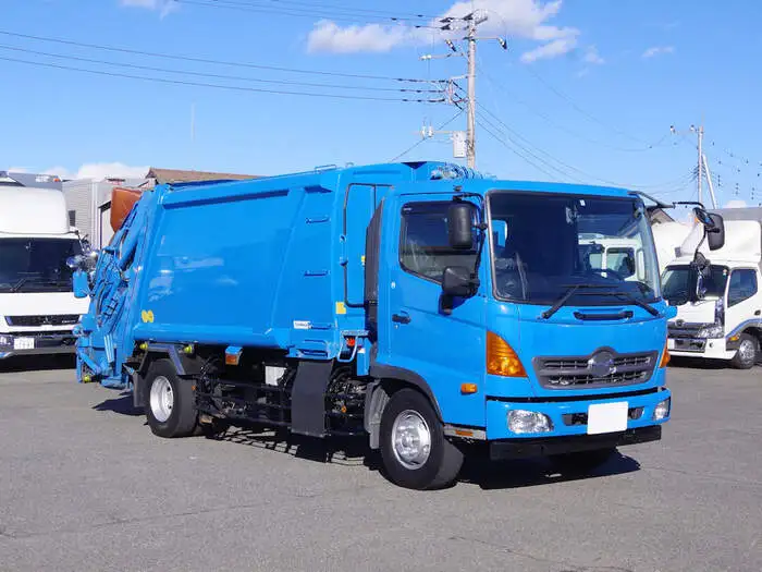 日野 レンジャー 中型/増トン パッカー車 プレス式 TKG-GC7JGAAの中古トラック画像2
