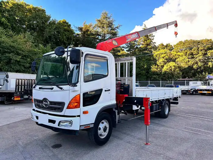 日野 レンジャー 中型/増トン クレーン付 4段 ラジコンの中古トラック画像1