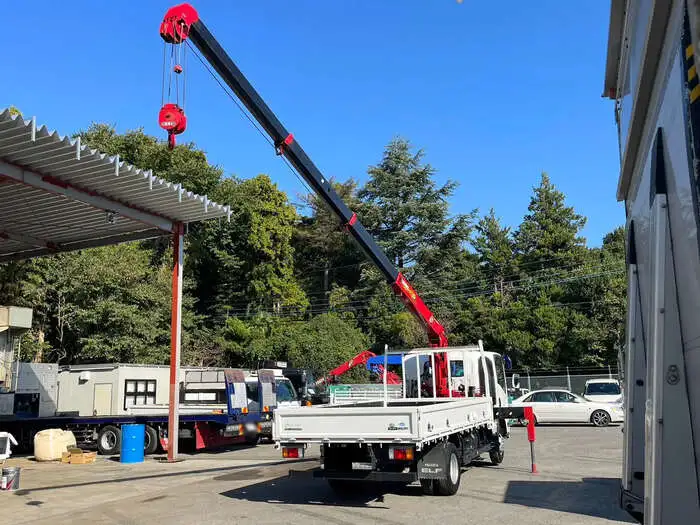 いすゞ エルフ 小型 クレーン付 4段 ラジコンの中古トラック画像12