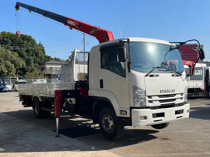 いすゞ フォワード 中型/増トン クレーン付 4段 ラジコンの中古トラック画像2