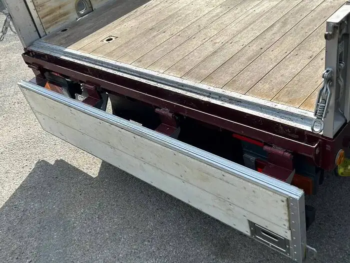 三菱 キャンター 小型 車両重機運搬 3段クレーン フックインの中古トラック画像9