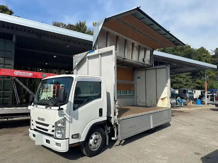 いすゞ エルフ 小型 ウイング 3枚観音 TPG-NPR85YNの中古トラック画像11