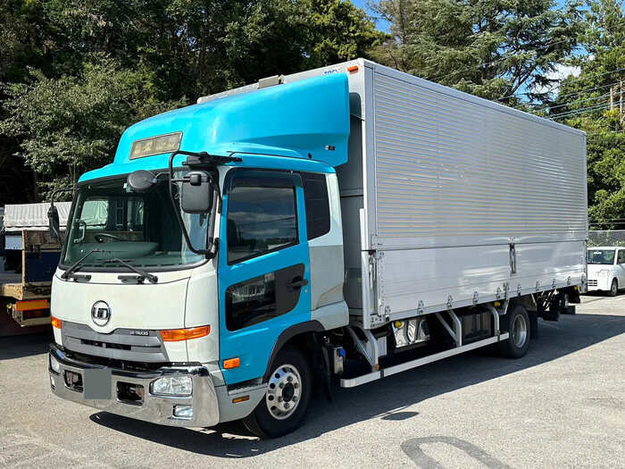 日産UD コンドル 中型 ウイング パワーゲート ベッド｜画像1