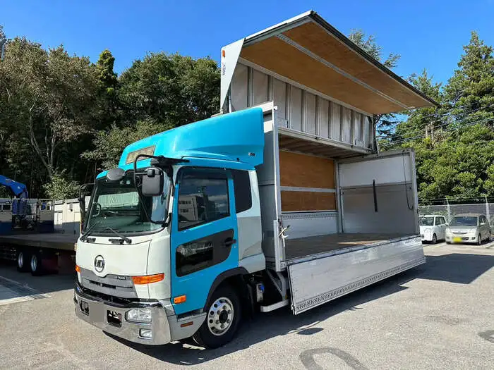 日産UD コンドル 中型/増トン ウイング パワーゲート ベッドの中古トラック画像12