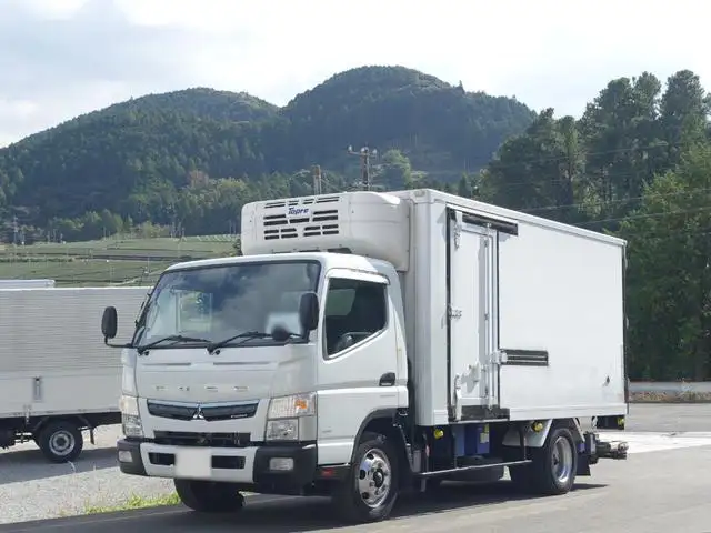 三菱 キャンター 小型 冷凍冷蔵 低温 パワーゲートの中古トラック画像1