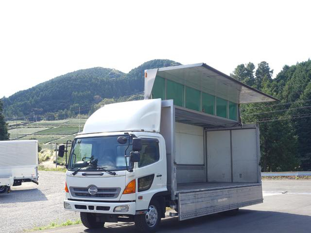 日野 レンジャー 中型 ウイング ADG-FJ7JLWA H18｜画像1