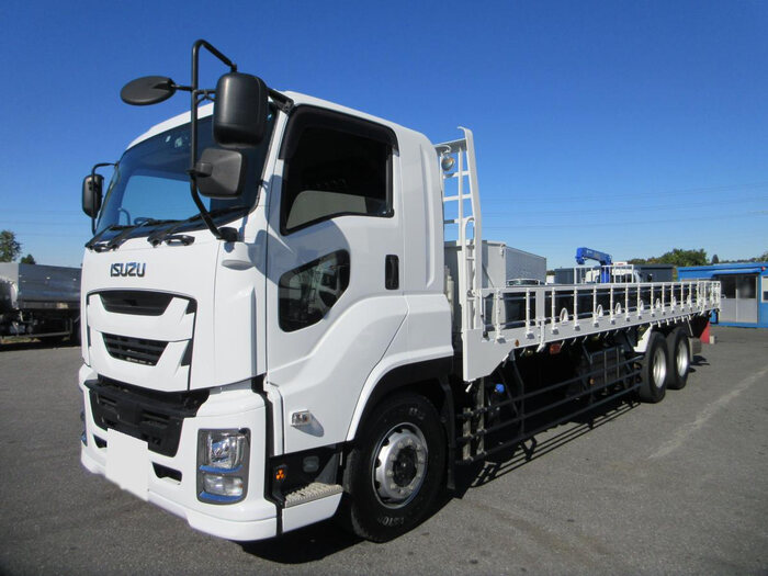 いすゞ ギガ 大型 平ボディ ベッド 2KG-CYM77C｜画像1