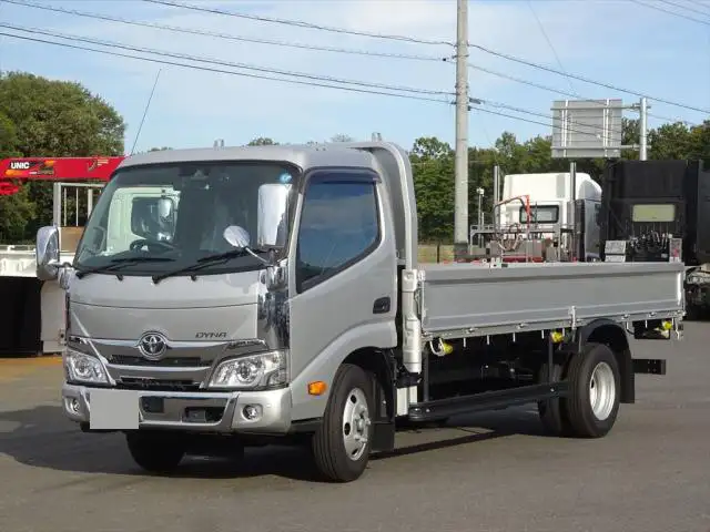 トヨタ ダイナ 小型 平ボディ 床鉄板 2RG-XZU655の中古トラック画像1