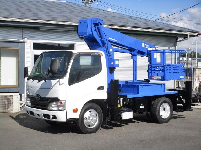 日野 デュトロ 小型 高所・建柱車 高所作業車 TKG-XZU600E