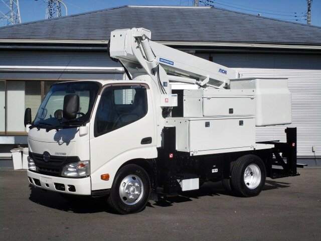 日野 デュトロ 小型 高所・建柱車 高所作業車 TKG-XZU600E｜画像1