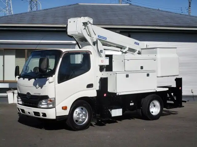 日野 デュトロ 小型 高所・建柱車 高所作業車 TKG-XZU600Eの中古トラック画像1