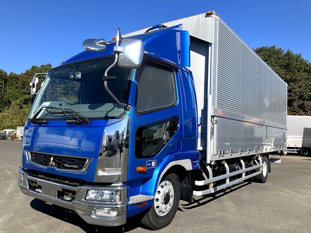 三菱 ファイター 中型 ウイング ベッド TKG-FK61F｜画像1