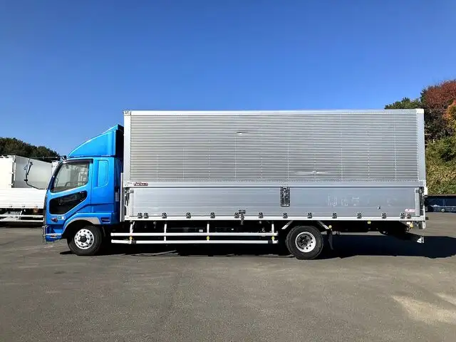 三菱 ファイター 中型/増トン ウイング ベッド TKG-FK61Fの中古トラック画像4