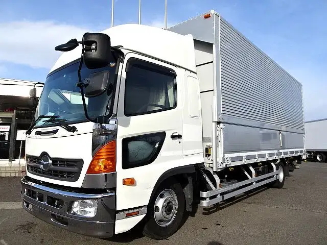 日野 レンジャー 中型/増トン ウイング パワーゲート エアサスの中古トラック画像1