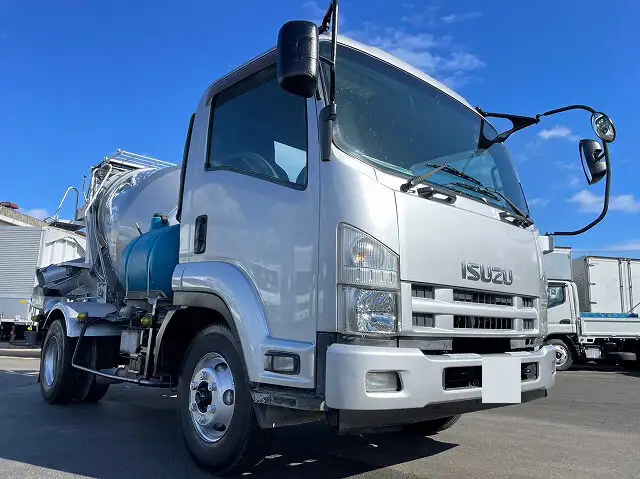 いすゞ フォワード 中型/増トン ミキサー・ポンプ TKG-FRR90S1 H25の中古トラック画像1