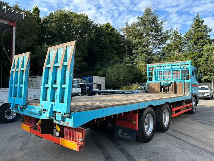 三菱 スーパーグレート 大型 車両重機運搬 ラジコン ウインチの中古トラック画像3