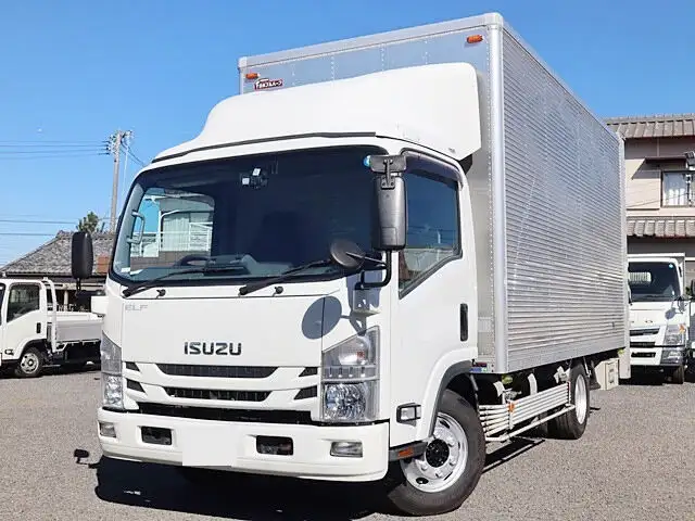 いすゞ エルフ 小型 アルミバン パワーゲート 2RG-NPR88ANの中古トラック画像1