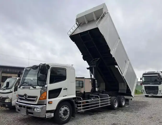 日野 レンジャー 中型/増トン ダンプ 土砂禁 ベッドの中古トラック画像4