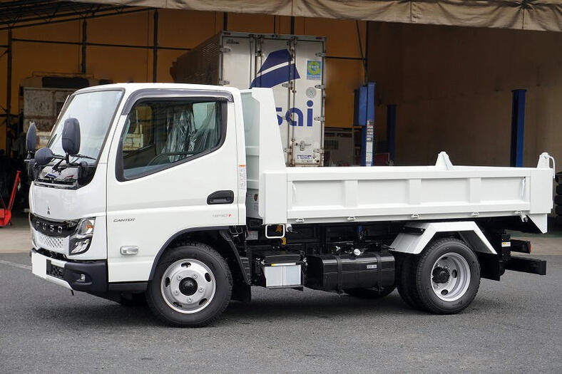 三菱 キャンター 小型 ダンプ ローダー 強化｜画像1