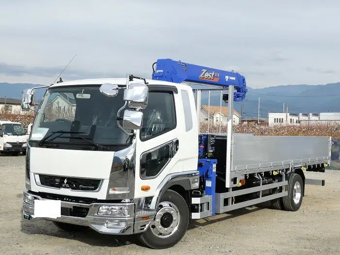 三菱 ファイター 中型/増トン クレーン付 アルミブロック 4段の中古トラック画像1