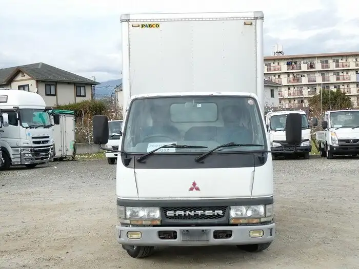 三菱 キャンター 小型 アルミバン サイドドア KK-FE51CBの中古トラック画像2