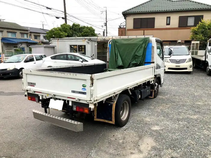三菱 キャンター 小型 平ボディ 床鉄板 TPG-FBA20の中古トラック画像4