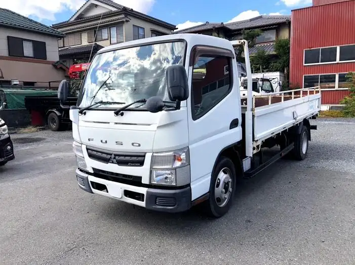 三菱 キャンター 小型 平ボディ 床鉄板 TKG‐FEA50の中古トラック画像1