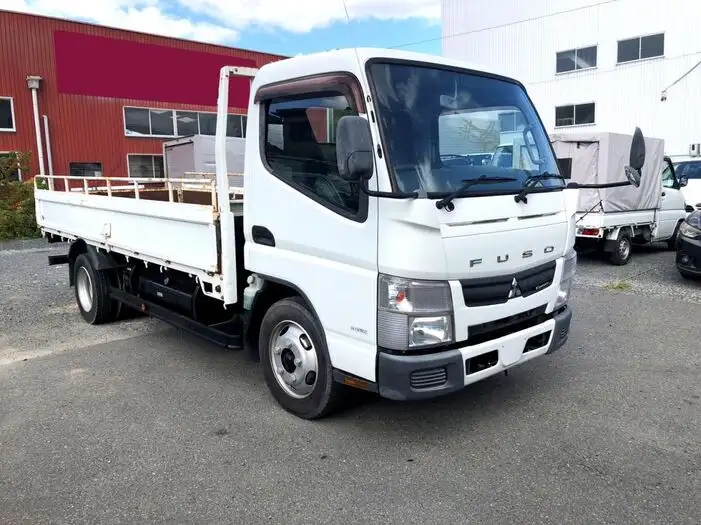 三菱 キャンター 小型 平ボディ 床鉄板 TKG‐FEA50の中古トラック画像2
