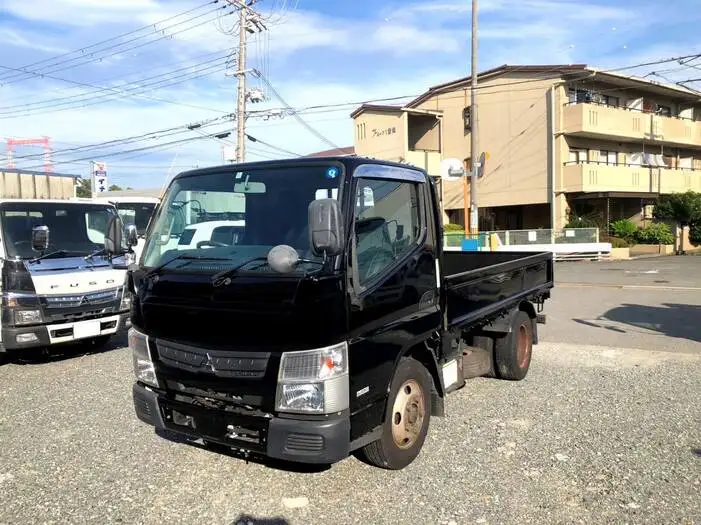 三菱 キャンター 小型 平ボディ 床鉄板 TKG-FEA50の中古トラック画像1