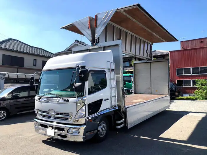 日野 レンジャー 中型/増トン ウイング ベッド BDG-FD8JLWAの中古トラック画像13