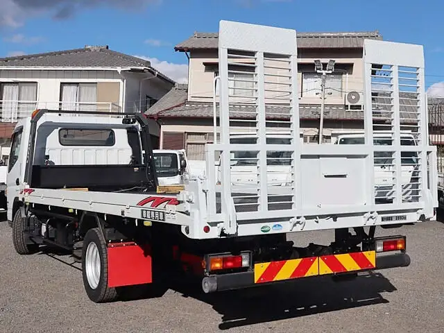 三菱 キャンター 小型 車両重機運搬 ラジコン ウインチの中古トラック画像5
